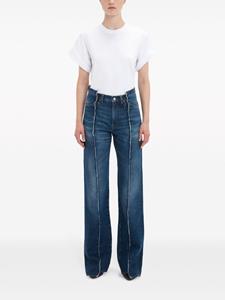 Victoria Beckham Gedeconstrueerde jeans - Blauw