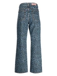 Molly Goddard Straight jeans - Blauw