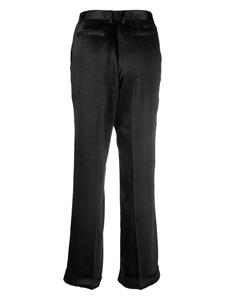 Philipp Plein High waist pantalon - Zwart