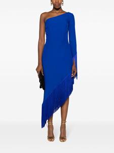Taller Marmo Asymmetrische midi-jurk - Blauw