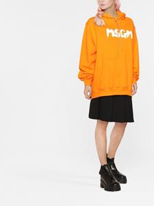 MSGM Oversized hoodie - Oranje