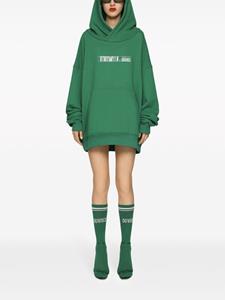 Dolce & Gabbana DGVIB3 Hoodie met logoprint - Groen