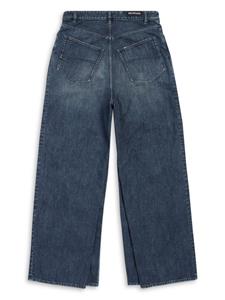 Balenciaga Jeans met wijde pijpen - Blauw