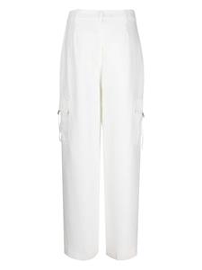DKNY straight-leg cargo trousers - Wit