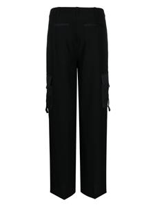 DKNY straight-leg cargo trousers - Zwart
