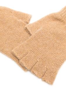 Pringle of Scotland Vingerloze handschoenen - Bruin