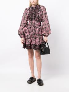 ByTiMo Mini-jurk met paisley-print - Veelkleurig