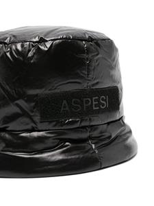 ASPESI Vissershoed met logopatch - Zwart