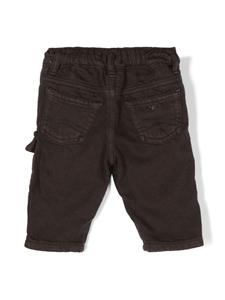 Emporio Armani Kids Jeans met toelopende pijpen - Bruin