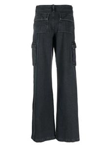 Andrea Ya'aqov Jeans met wijde pijpen - Grijs