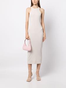 ANOUKI Midi-jurk met gekruiste rug - Wit