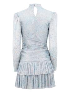 Sabina Musayev Mini-jurk met stippen - Zilver