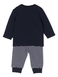 BOSS Kidswear Twee broeken met logoprint - Blauw