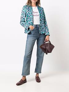 Céline Pre-Owned 1980 pre-owned blazer met print - Blauw