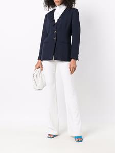 Beatrice Di Borbone Vintage 1980s blazer met V-hals - Blauw