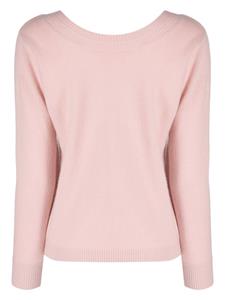 Paule Ka V-neck cashmere cardigan - Roze