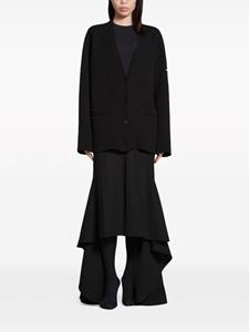 Balenciaga Vest met V-hals - Zwart
