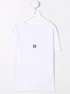 Givenchy Kids T-shirt met geborduurd logo - Wit
