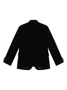 Dolce & Gabbana Kids Blazer met enkele rij knopen - Zwart