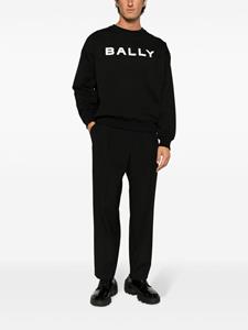 Bally Sweater met logoprint - Zwart