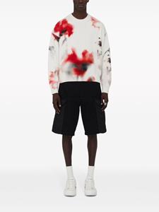 Alexander McQueen Sweater met abstracte print - Beige
