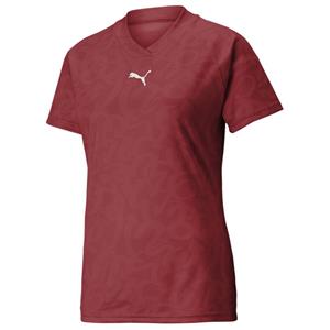 PUMA Trainingsshirt SHE MOVES THE GAME - Rood Dames