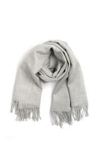Alpa Midi shawl, light grey