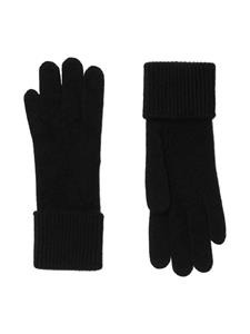 Burberry Handschoenen met geborduurd logo - Zwart
