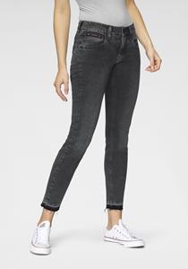 Herrlicher 7/8-Jeans "TOUCH CROPPED ORGANIC", mit Cut-Off Saumabschluss