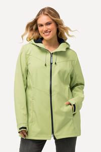 Ulla Popken Softshelljacke HYPRAR Softshelljacke Fleecefutter 2-Wege-Zipper