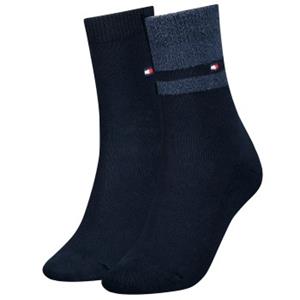 Tommy Hilfiger 2 stuks Women Gifting Boucle Stripe Sock 