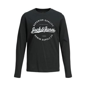 Jack & Jones Junior Shirt met lange mouwen JJSTANLI TEE LS CREW NECK