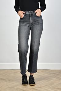 Mother jeans Rambler Zip Flood 10567-515 grijs