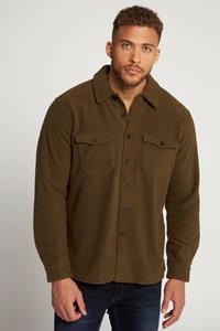 JP1880 Businesshemd Hemd Overshirt Langarm Fleece