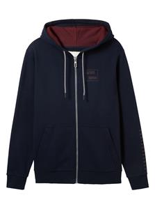 TOM TAILOR Sweatshirt basic hoodie jacket