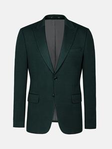 WAM Denim Wayne Glen Check Wide Lapel Green Suit Colbert-