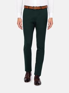 WAM Denim Wayne Glen Check Slim Fit Green Suit Pantalon-