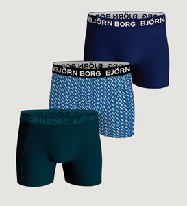 Björn Borg 3-Pack jongens boxershort - Geographic