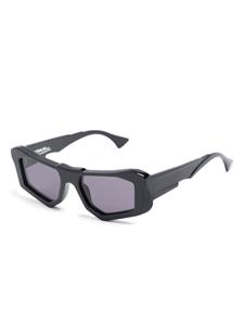 Kuboraum F6 geometric-frame sunglasses - Zwart