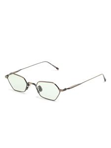 Matsuda geometric-frame titanium sunglasses - Grijs