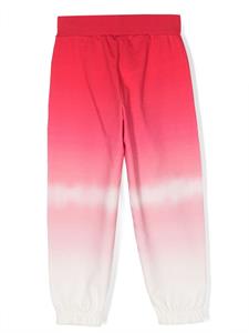 Monnalisa tie-dye elasticated-ankle trousers - Roze