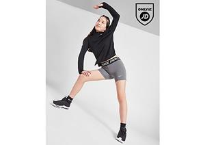 Nike Meisjes Pro 3 Shorts Junior - Grey - Kind