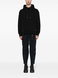 Spoonyard belted tapered cargo trousers - Zwart