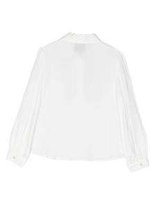 Simonetta Doorzichtige blouse - Wit