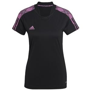Adidas Trainingsshirt Tiro - Zwart/Roze Dames