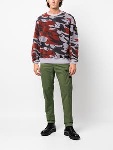 Stone Island Sweater met camouflageprint - Paars