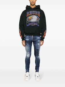 Dsquared2 Jeans met gerafeld effect - Blauw