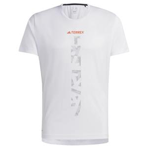 Adidas Hardloopshirt Terrex Agravic Trail - Wit