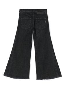 DONDUP KIDS Jeans met franje afwerking - Grijs