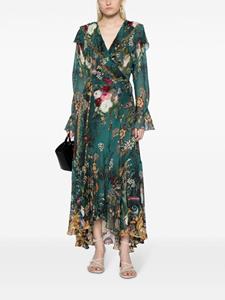 Camilla Verdis World silk wrap dress - Veelkleurig